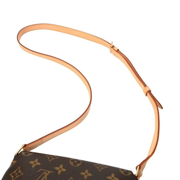 LOUIS VUITTON Brown Monogram Canvas Shoulder Bag - Picture 5 of 11